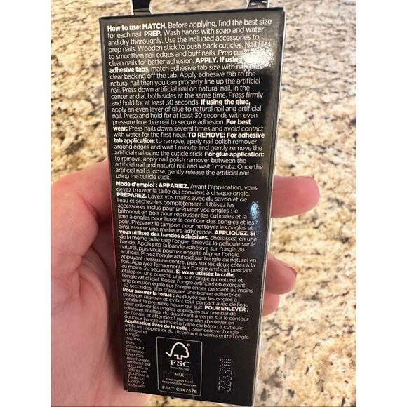 Sally Hansen 6X Oval Shaped Press on Nails With 24 Nail in Each Box Bundle - Picture 5 of 7